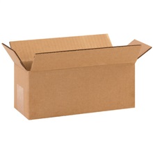 9'' - 11'' - 075-0109600 - 10'' x 4'' x 4'' Long Corrugated Boxes