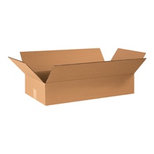 24''-26'' - 075-0110658 - 24'' x 12'' x 4'' Flat Corrugated Boxes