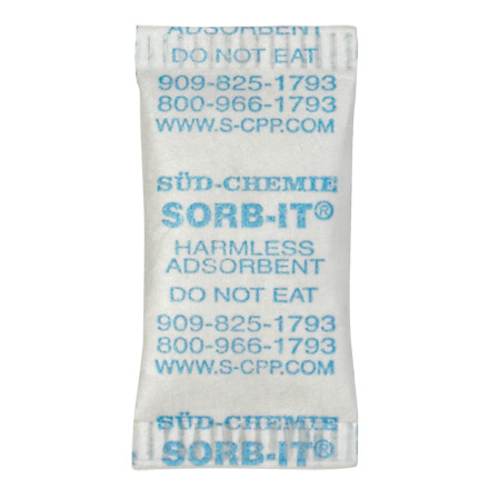 Silica Gel Packets - 335-0112041 - 7/8