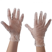 Vinyl - 264-0114150 - Vinyl Gloves - Clear - 3 Mil - Powder Free - Small