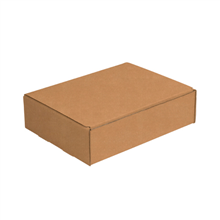 Kraft Literature Mailers - 231-0114813 - 11 1/8'' x 8 3/4'' x 3'' Kraft Literature Mailers