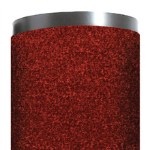 Economy  Vinyl Carpet Mats - 352-0115453 - 3' x 60' Red Economy Vinyl Carpet Mat