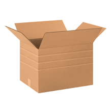 Multi-Depth Corrugated Cartons - 083-0115594 - 20'' x 12'' x 12'' Multi-Depth Corrugated Boxes