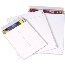 White Self-Seal Flat Mailers - 232-0116290 - 18