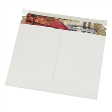 White Utility Flat Mailers - 232-0116340 - 12 1/4