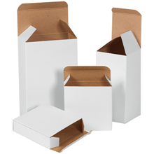 White Reverse Tuck Folding Cartons - 073-0116356 - 4