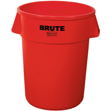 Brute Containers - 353-0116478 - 32 Gallon Brute Container - Red