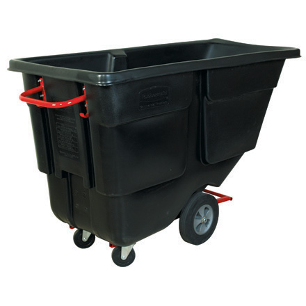 Tilt Trucks - 353-0116516 - 1 Cubic Yard - Black Utility Grade Tilt Truck